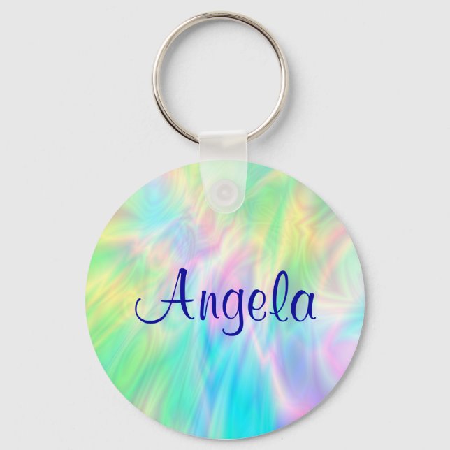 Llavero Angela_Pastel Keychain (Anverso)