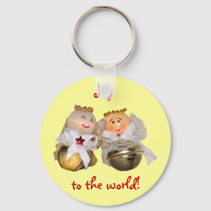 Llavero Ángeles alegres