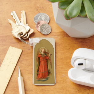 Llavero Ángeles músicos de Navidad, renacimiento vintage