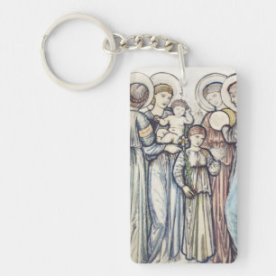 Llavero Ángeles y niños de Sir Edward Burne–Jones