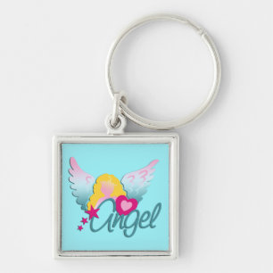 Llavero Angels Love, cian