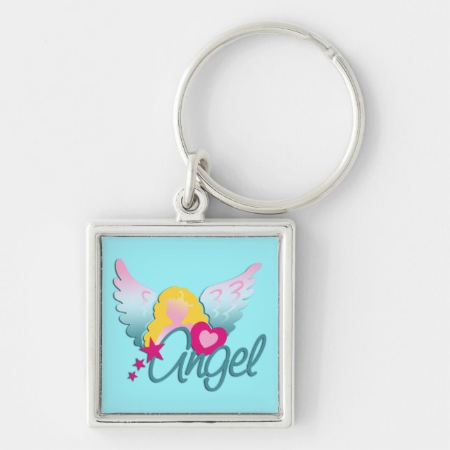 Llavero Angels Love, cian (Frente)