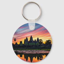 Llavero Angkor Wat Cambodia Sunset