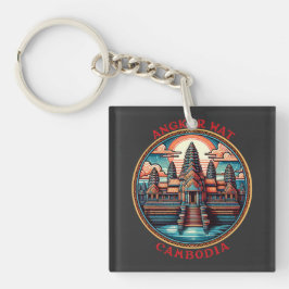 Llavero Angkor Wat, Camboya