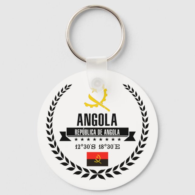 Llavero Angola (Anverso)