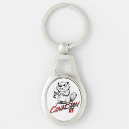 Llavero Angry Beaver Canadian AF