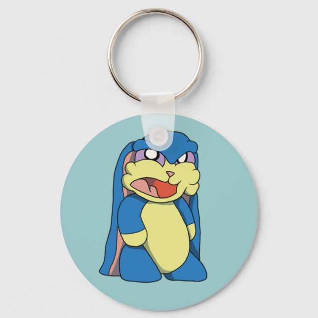 Llavero Angry Bunny Keychain (Anverso)