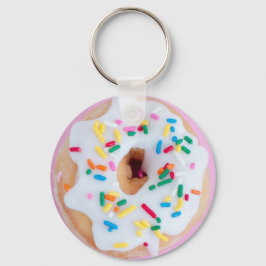 Llavero Anguila blanca y cadena de rociadores de rosquilla