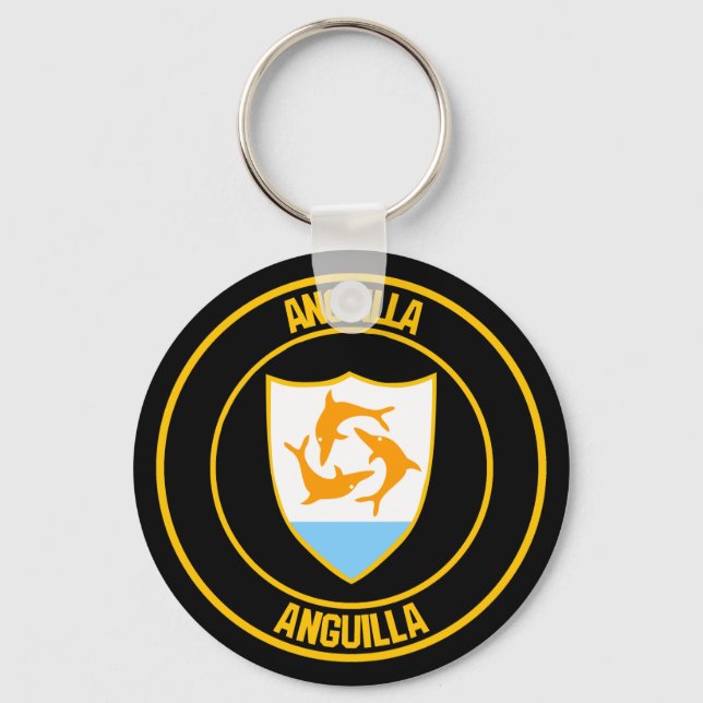 Llavero Anguila Round Emblem (Anverso)
