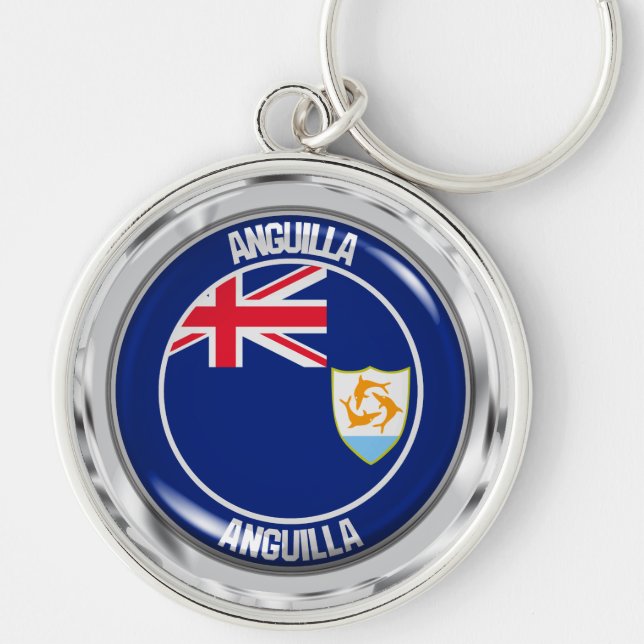 Llavero Anguila Round Emblem (Frente)