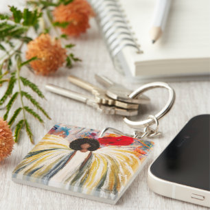 Llavero Anguilas de Guardian Keychain acrílico de doble ca