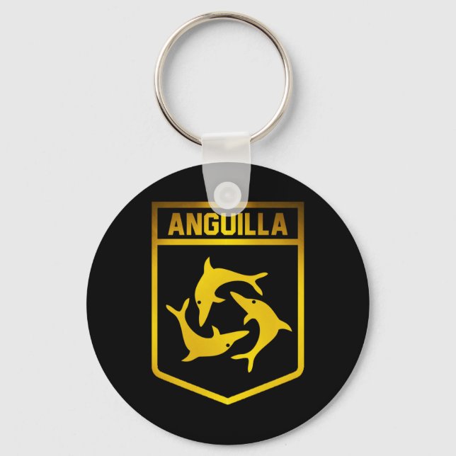 Llavero Anguilla Emblem (Anverso)