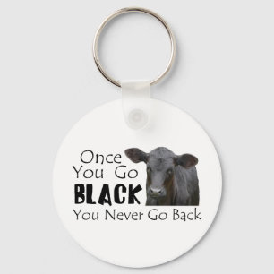 Llavero Angus negro