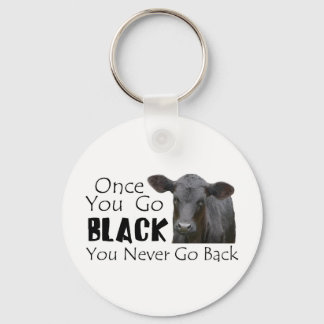 Llavero Angus negro