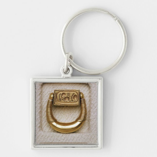 Llavero Anillo con el sello de general Horemheb (Frente)