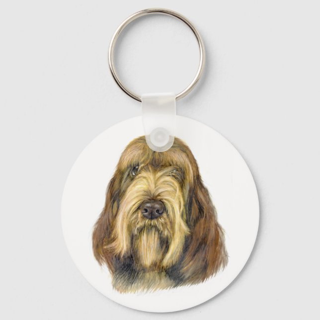 Llavero Anillo de apertura de Spinone italiano (Anverso)