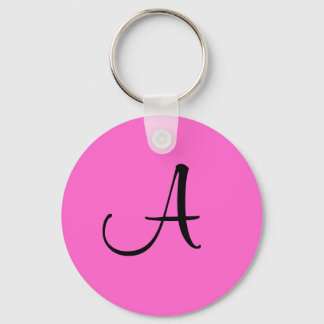 Llavero Anillo de claves "A" inicial