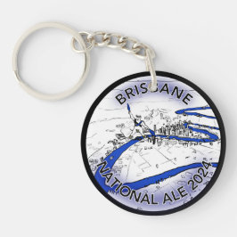 Llavero Anillo de claves acrílico 2024 de National Ale