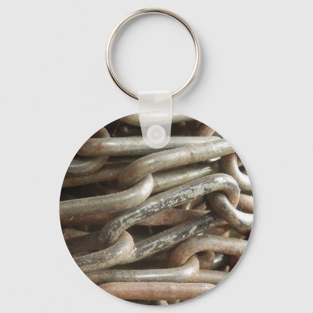 Llavero Anillo de claves de cadena antigua (Anverso)
