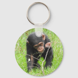 Llavero Anillo de claves de chimpancé para bebés