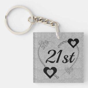 Llavero Anillo de claves de cumpleaños especial personaliz