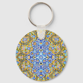 Llavero Anillo de claves de diseño persa
