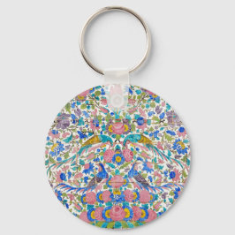 Llavero Anillo de claves de diseño persa