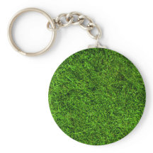 Anillo de claves de gramíneas verdes