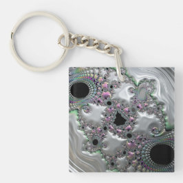 Llavero Anillo de claves de joyas preciosas