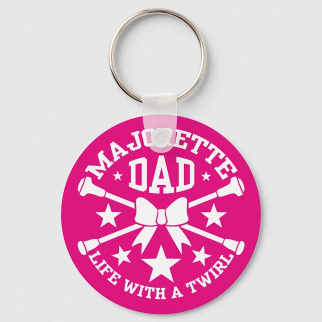 Llavero Anillo de claves de Majorette Dad (Anverso)