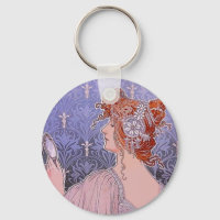 Anillo de claves de mujer corseada