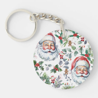 Llavero anillo de claves de navidades