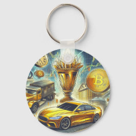 Llavero Anillo de claves de negociación de acciones