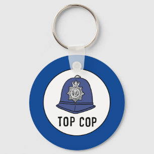 Llavero Anillo de claves de policía o de policía estable