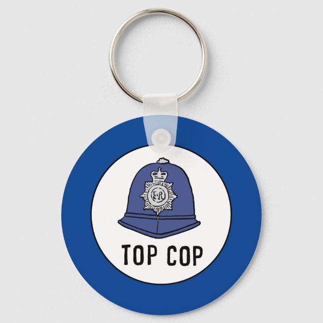 Llavero Anillo de claves de policía o de policía estable (Anverso)