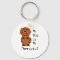 Anillo de claves de terapia de pooch