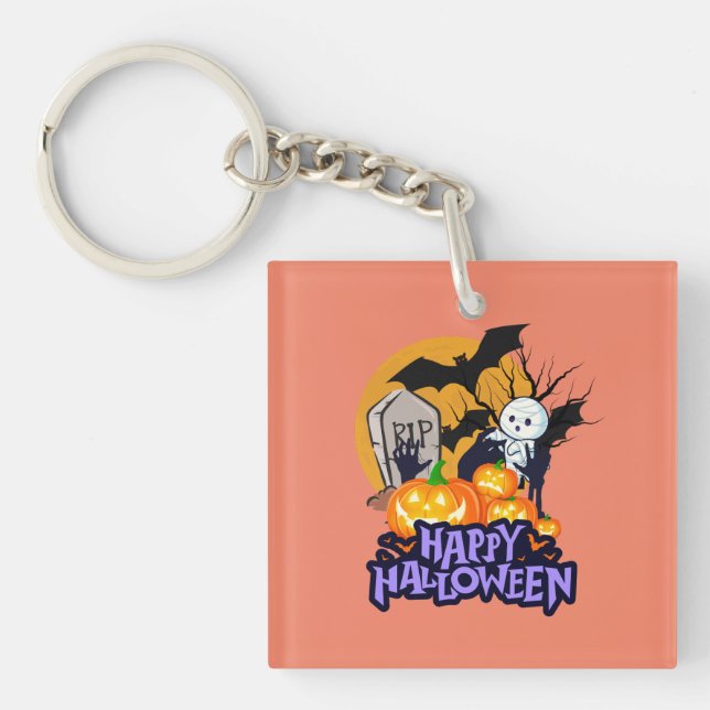 Llavero Anillo de claves HalloweenSpirit (Frente)