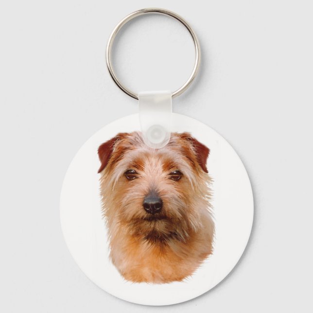 Llavero Anillo de claves: Norfolk Terrier (Anverso)