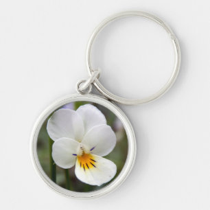 Llavero Anillo de claves pansy silvestres