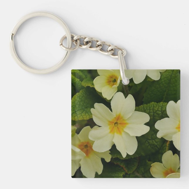 Llavero Anillo de claves Primroses (Frente)