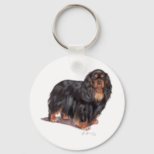Llavero Anillo de claves: Rey charles spaniel ( juguete in