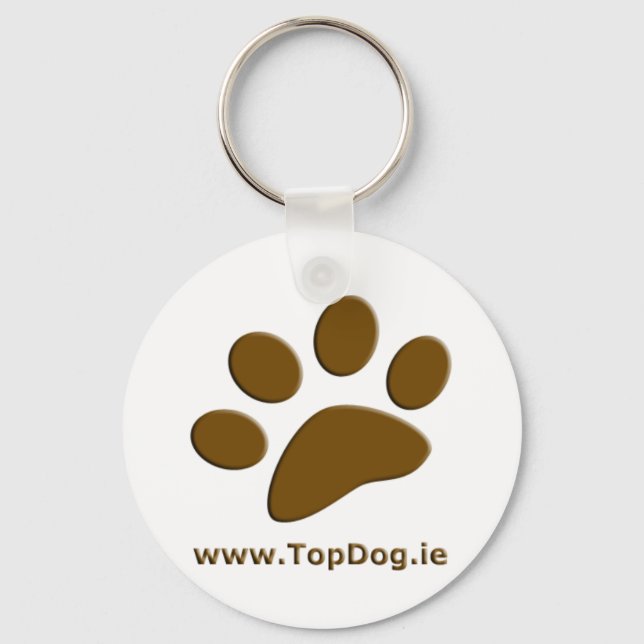 Llavero Anillo de claves TopDog.ie Paw (Anverso)