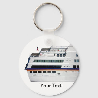 Llavero Anillo de entrada de cubiertas para cruceros blanc