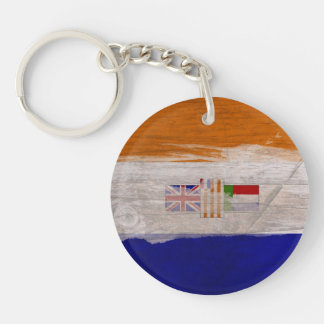 Llavero Anillo de la antigua bandera sudafricana