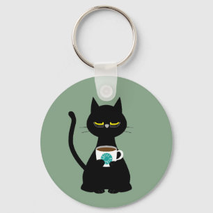 Llavero Anillo de la llave del gato dormido de YAAAWN