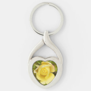 Llavero Anillo de la llave Metalizado amarillo de Rosebud