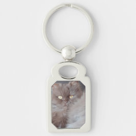 Llavero Anillo de la llave Metalizado del gato