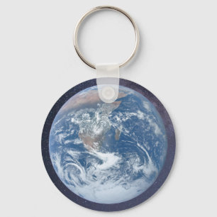 Llavero Anillo de llave de planeta tierra