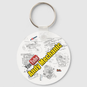 Llavero Anillo de llaves Andy Mechanic