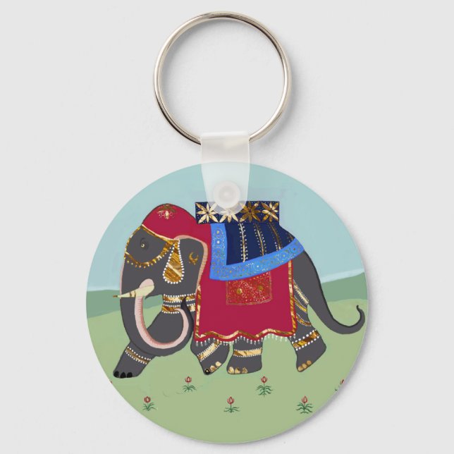 Llavero Anillo de teclas de botón (Anverso)